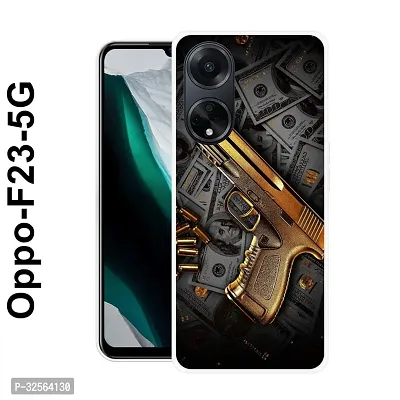 Trendy Silicone Printed Mobile Back Cover for Oppo F23-5G