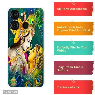 Stylish Multicolored Silicone Printed Back Case Cover For Itel-P-40-thumb4