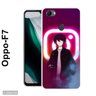 Oppo F7 Printed Mobile Back Cover