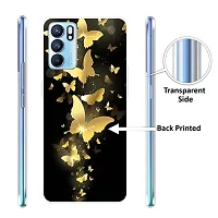 Stylish Silicon Printed Back Cover for Oppo Reno 6 5G-thumb1