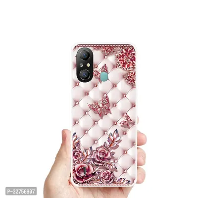 Stylish Silicon Printed Back Cover for Itel A49-thumb3