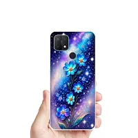 Stylish Silicon Printed Back Case Cover for Oppo A15-thumb3