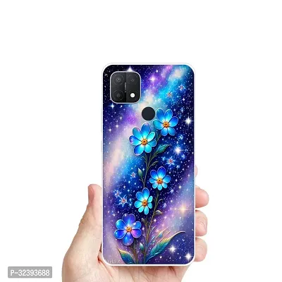 Stylish Silicon Printed Back Case Cover for Oppo A15-thumb4