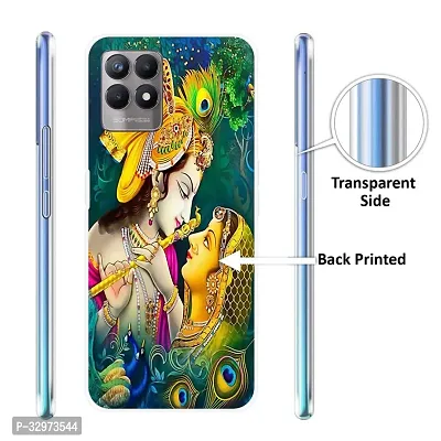 Stylish Silicon Printed Back Case Cover for Realme 8i-thumb3