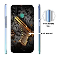 Stylish Silicon Printed Back Cover for Itel A48-thumb1