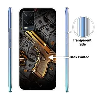 Stylish Silicon Printed Back Cover for Oppo A54-thumb1