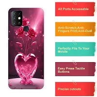 Stylish Silicon Printed Back Case Cover for Infinix Hot 10-thumb3