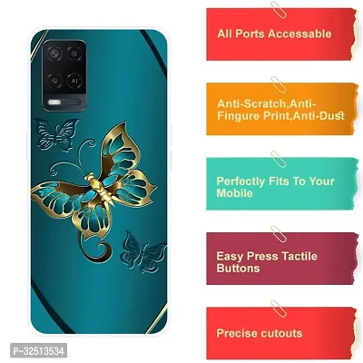 Stylish Silicon Printed Back Cover for Oppo A54-thumb4