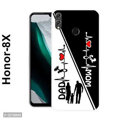 Stylish Silicon Printed Back Case Cover for Honor 8x