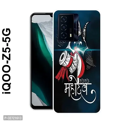 Stylish Silicon Printed Back Case Cover for Iqoo Z5 5G