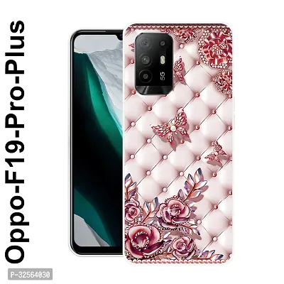 Oppo F19 Pro Plush Printed Mobile Back Cover