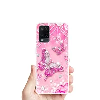 Stylish Silicon Printed Back Cover for Oppo A54-thumb2