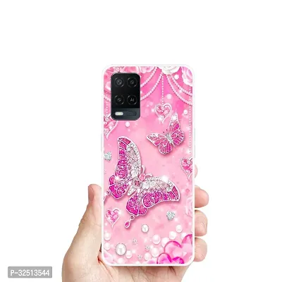 Stylish Silicon Printed Back Cover for Oppo A54-thumb3