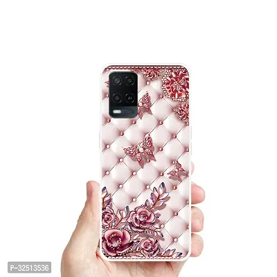 Stylish Silicon Printed Back Cover for Oppo A54-thumb3