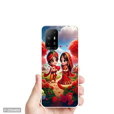 Trendy Silicone Printed Mobile Back Cover for Oppo F19 Pro Plus-thumb3