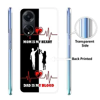 Trendy Silicone Printed Mobile Back Cover for Oppo F23-5G-thumb1