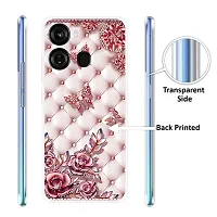 Stylish Multicolored Silicone Printed Back Case Cover For Itel-P-40-thumb1