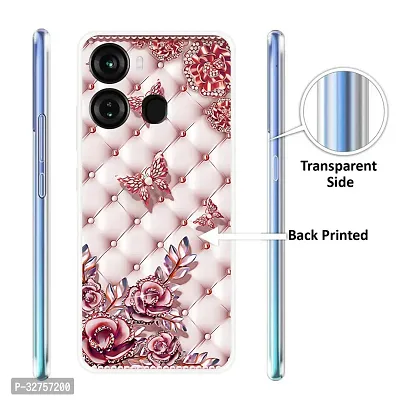 Stylish Multicolored Silicone Printed Back Case Cover For Itel-P-40-thumb2