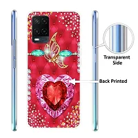 Stylish Silicon Printed Back Cover for Oppo A54-thumb1