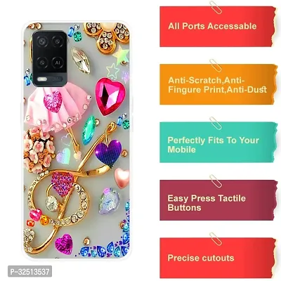 Stylish Silicon Printed Back Cover for Oppo A54-thumb4