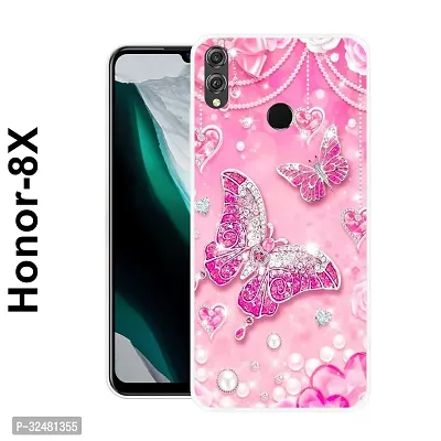 Designer Silicone Back Case Cover For HONOR 8X-thumb0