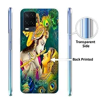 Stylish Silicon Printed Back Cover for Oppo A54-thumb1