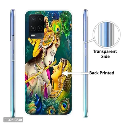 Stylish Silicon Printed Back Cover for Oppo A54-thumb2