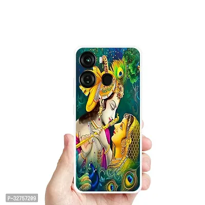 Stylish Multicolored Silicone Printed Back Case Cover For Itel-P-40-thumb3