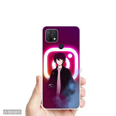 Stylish Silicon Back Cover for Oppo A15s-thumb3