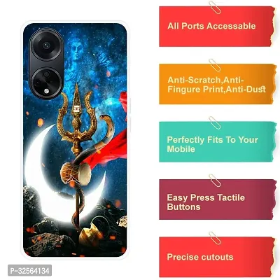 Trendy Silicone Printed Mobile Back Cover for Oppo F23-5G-thumb4