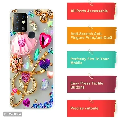 Stylish Silicon Printed Back Case Cover for Infinix Hot 10-thumb4