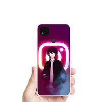 Stylish Silicon Printed Back Case Cover for Poco C31-thumb2