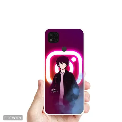 Stylish Silicon Printed Back Case Cover for Poco C31-thumb3