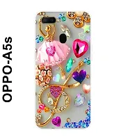 Stylish Silicon Printed Back Case Cover for Oppo A5s-thumb3