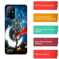 Oppo F19 Pro Plush Printed Mobile Back Cover-thumb3