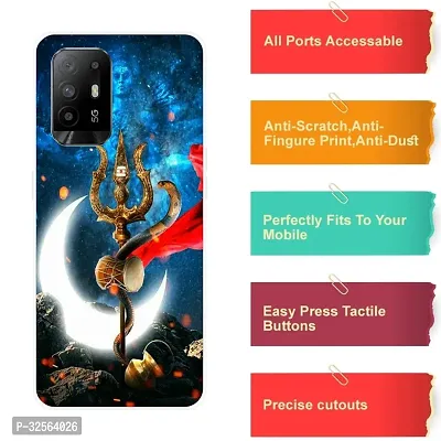 Oppo F19 Pro Plush Printed Mobile Back Cover-thumb4