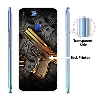 Stylish Silicon Printed Back Case Cover for Oppo A5-thumb1