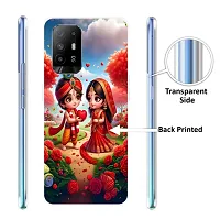 Trendy Silicone Printed Mobile Back Cover for Oppo F19 Pro Plus-thumb1