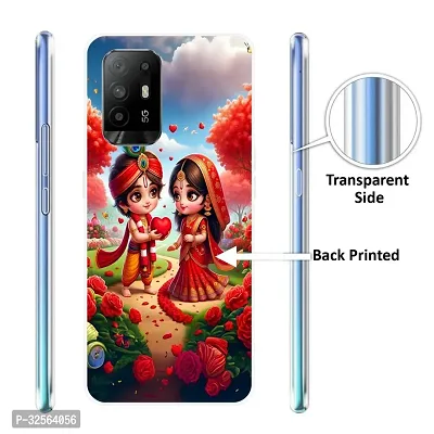 Trendy Silicone Printed Mobile Back Cover for Oppo F19 Pro Plus-thumb2