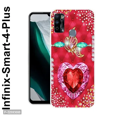 Stylish Back Cover for Infinix Smart 4 Plus