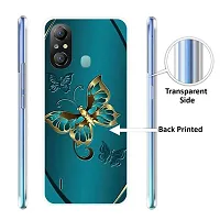 Stylish Silicon Printed Back Cover for Itel A49-thumb1