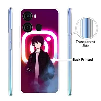 Stylish Multicolored Silicone Printed Back Case Cover For Itel-P-40-thumb1