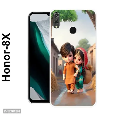 Designer Silicone Back Case Cover For HONOR 8X