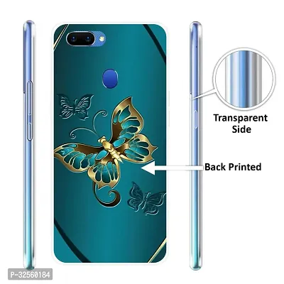 Stylish Silicon Printed Back Case Cover for Oppo A5-thumb2