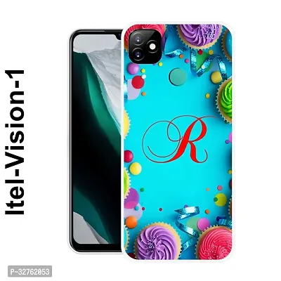 Stylish Multicolored Silicone Printed Back Case Cover For Itel-Vision-1