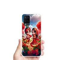 Stylish Silicon Printed Back Cover for Oppo A54-thumb2