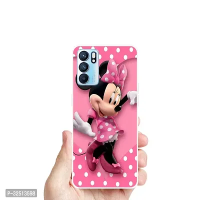 Stylish Silicon Printed Back Cover for Oppo Reno 6 5G-thumb3