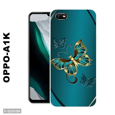 Stylish Silicon Printed Back Case Cover for Oppo A1K-thumb0