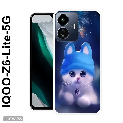 Stylish Silicon Printed Back Case Cover for Iqoo Z6 Lite 5