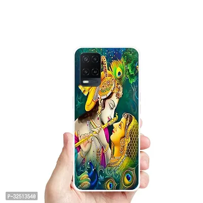 Stylish Silicon Printed Back Cover for Oppo A54-thumb3